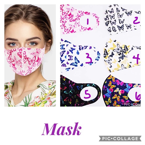 Butterfly Mask - Picture 1 of 4